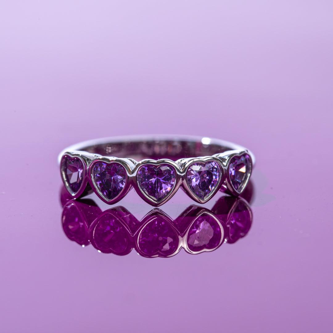 Amethyst - February Birthstone Collection - Candle and Bath Bomb Set