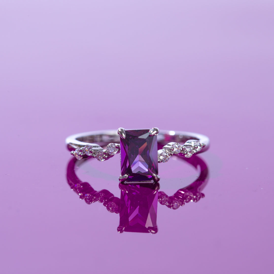 Amethyst - February Birthstone Collection - Jewel Candle