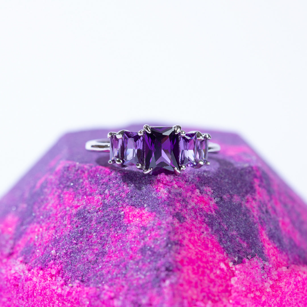 Amethyst - February Birthstone Collection - Jewel Candle
