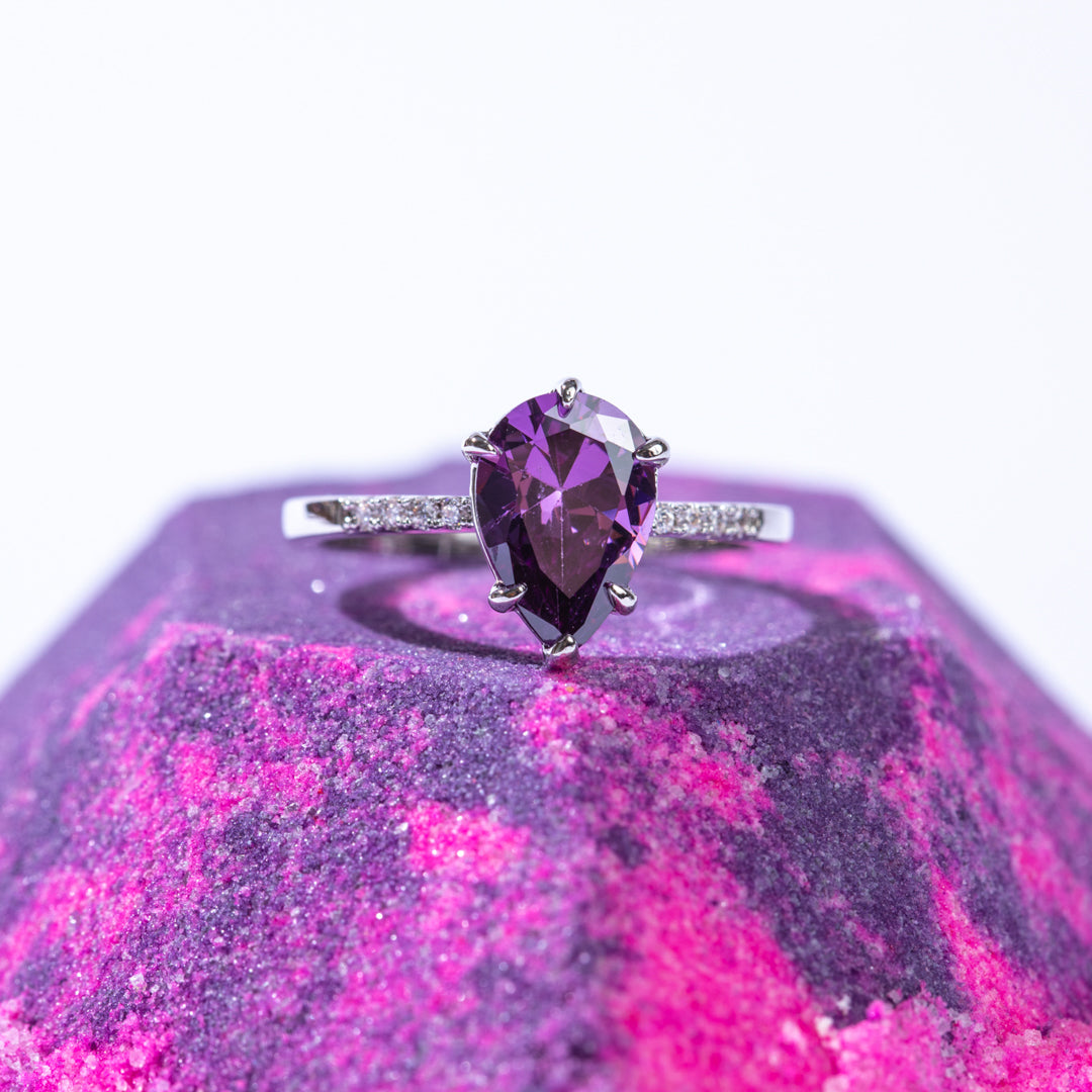 Amethyst - February Birthstone Collection - Jewel Candle