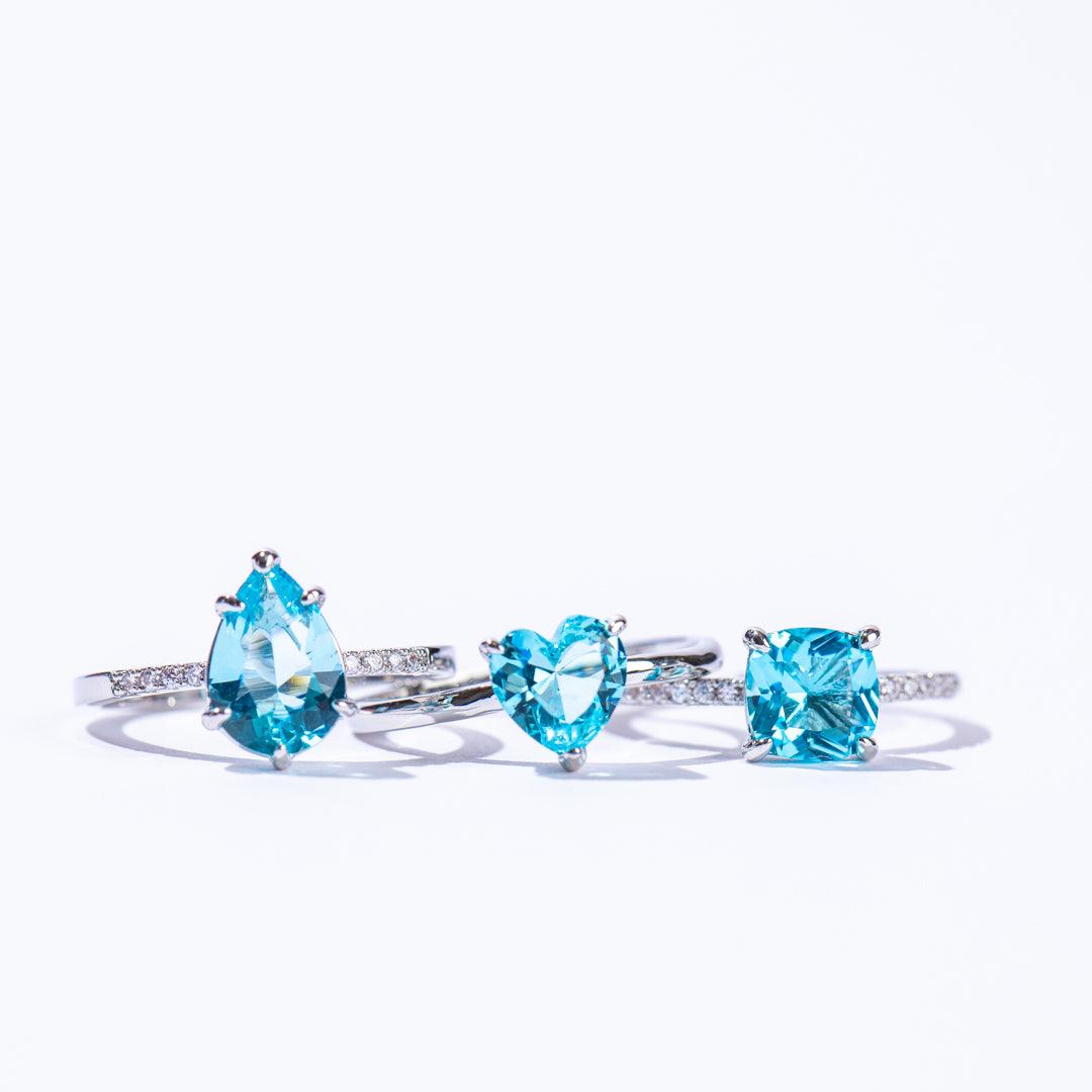 Aquamarine - March Birthstone Collection - Jewel Candle