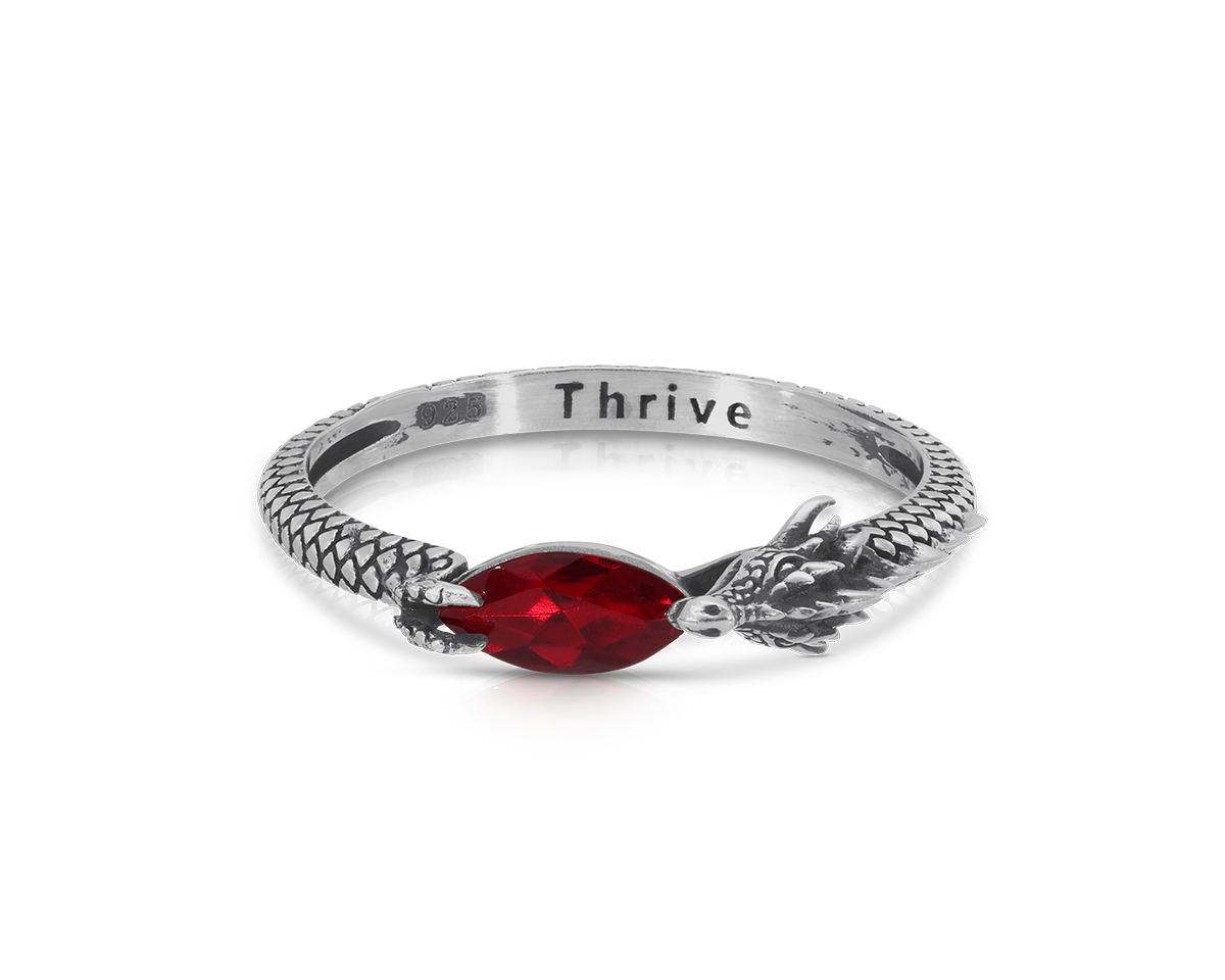Dragons of the Elements Ring - Fire - "Thrive"