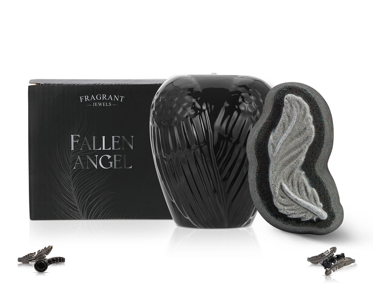 Fallen Angel - Candle and Bath Bomb Set