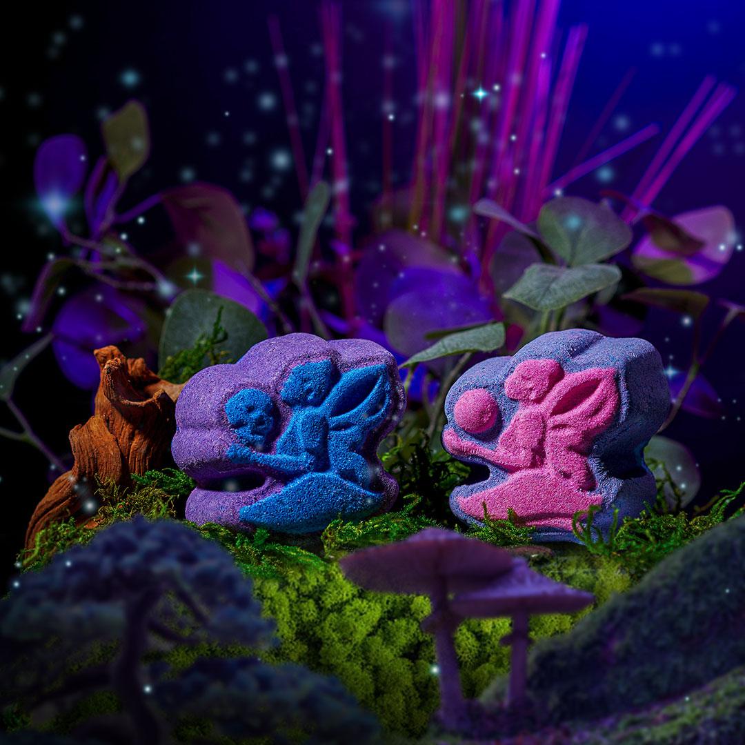 Kingdom of Fairies - Bath Bomb and Body Scrub 3-Piece Set