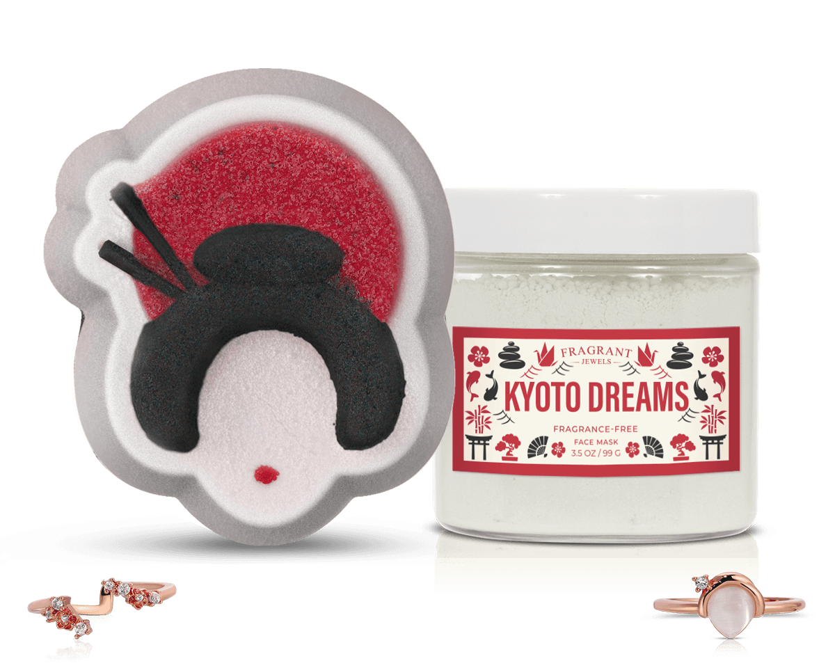 Kyoto Dreams - Bath Bomb and Face Mask Set