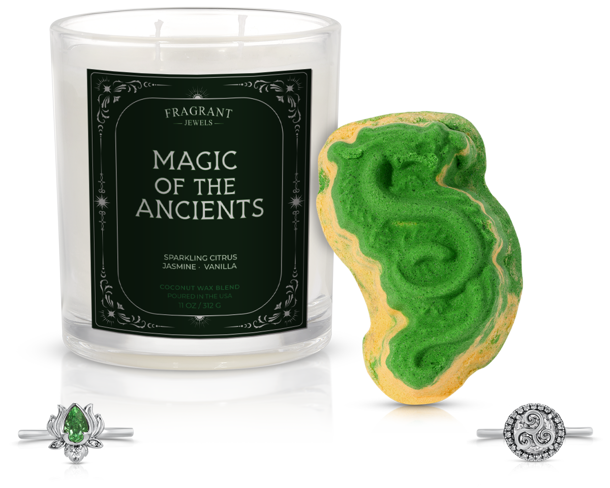 FREE GIFT | Magic of the Ancients - Candle and Bath Bomb Set