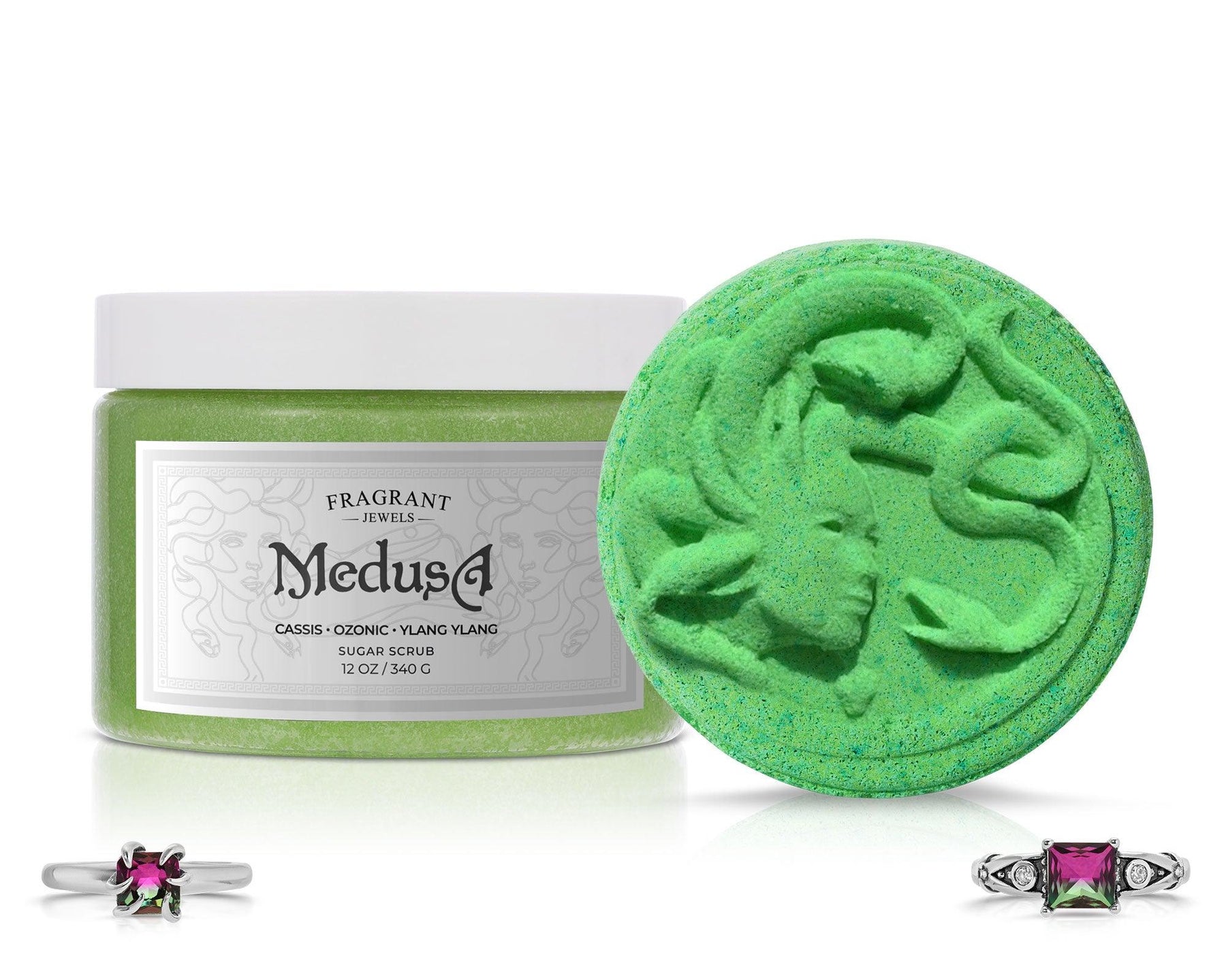 Medusa - Bath Bomb and Body Scrub Set