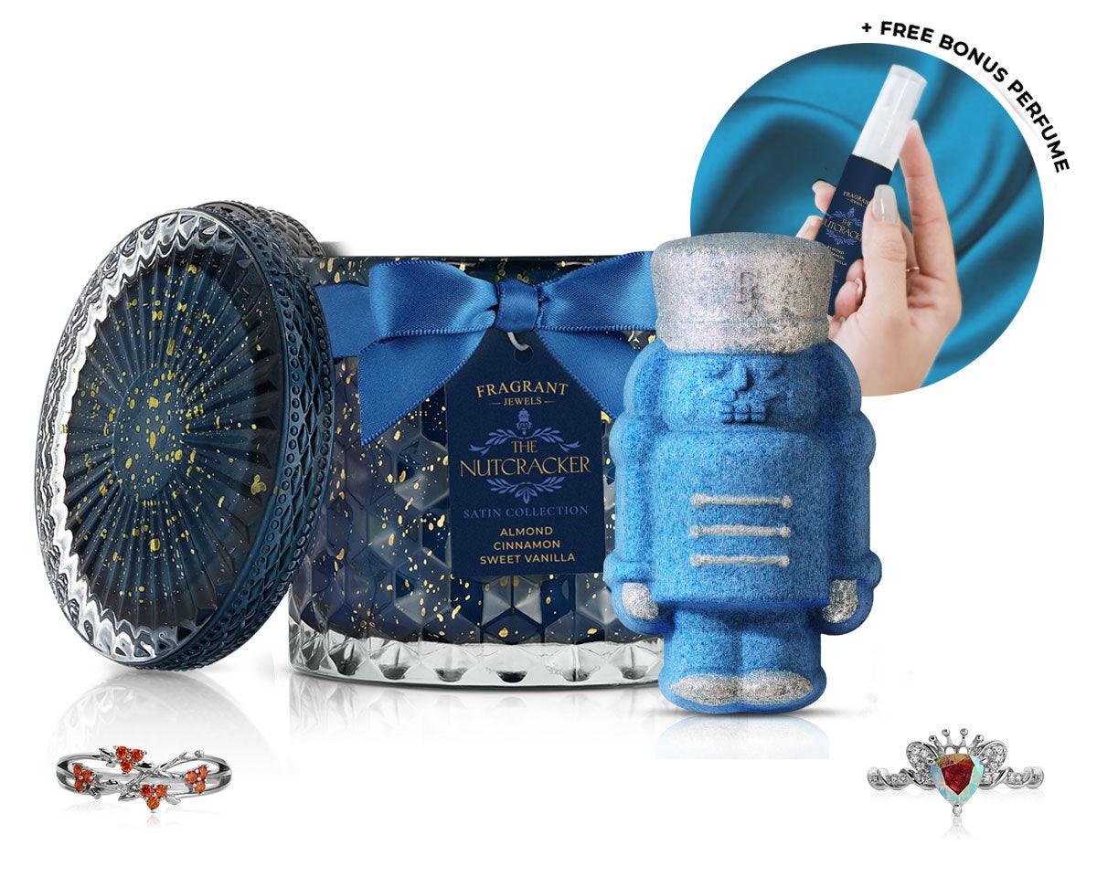 The Nutcracker - Satin Collection - Candle and Bath Bomb Set