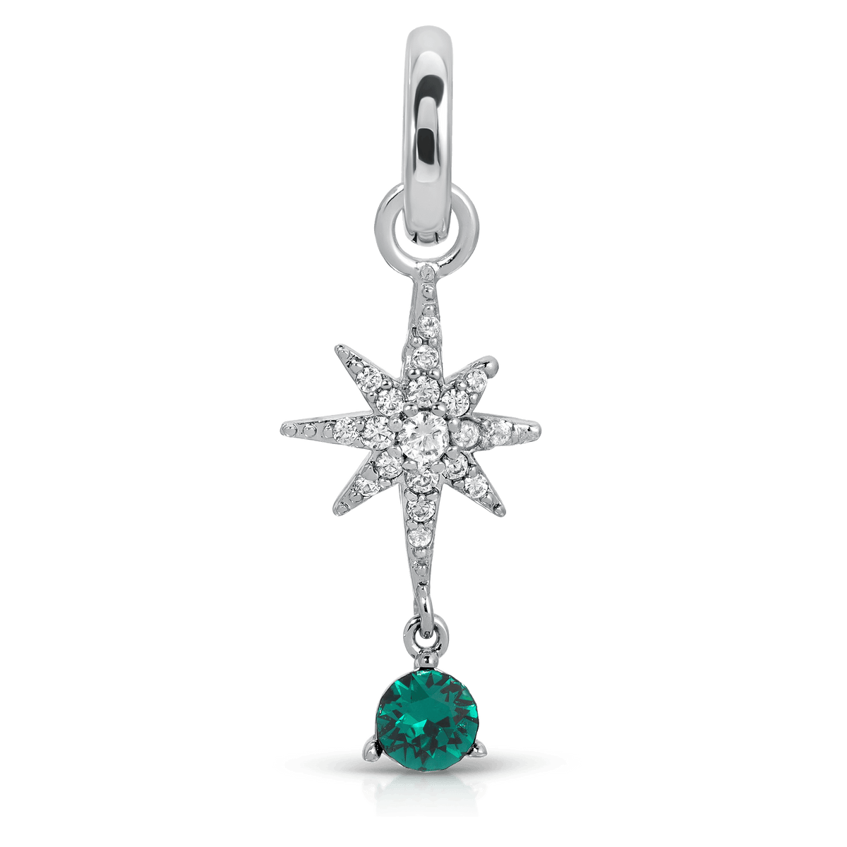 May Emerald Birthstone Charm - Star (Rewards Store)