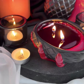 Dragons of the Elements - Fire Dragon - Jewel Candle