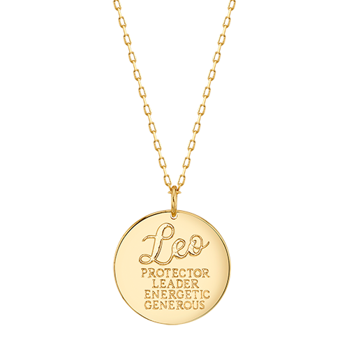 Leo - Zodiac Pendant