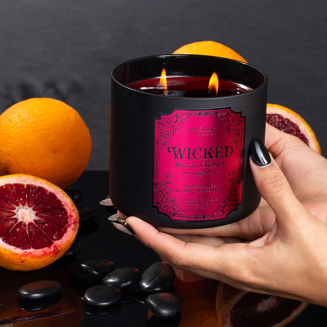 Wicked: Blood Orange - Candle and Bath Bomb Set