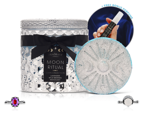 Moon Ritual - Satin Collection - Candle and Bath Bomb Set