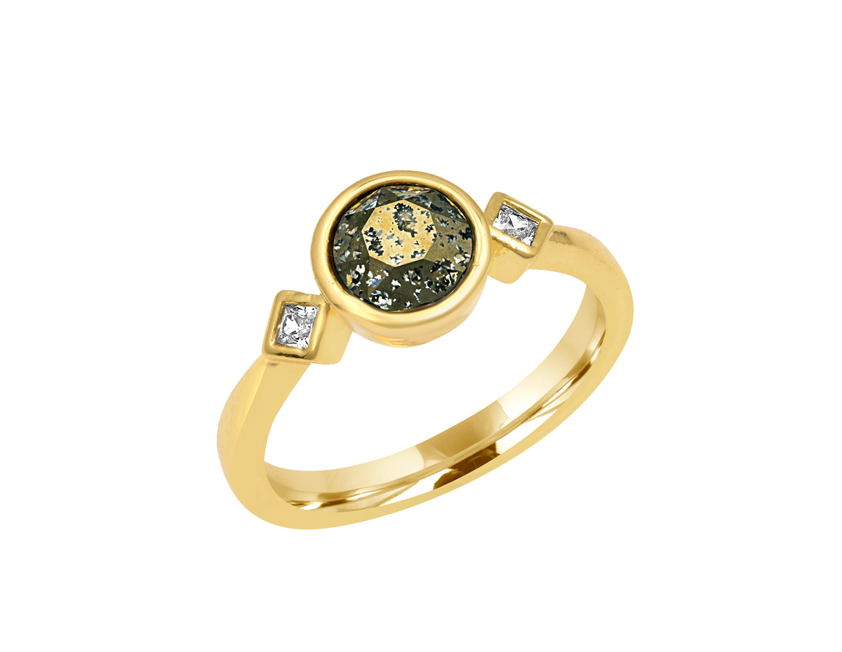 Simply Elegant Liquid Gold Ring
