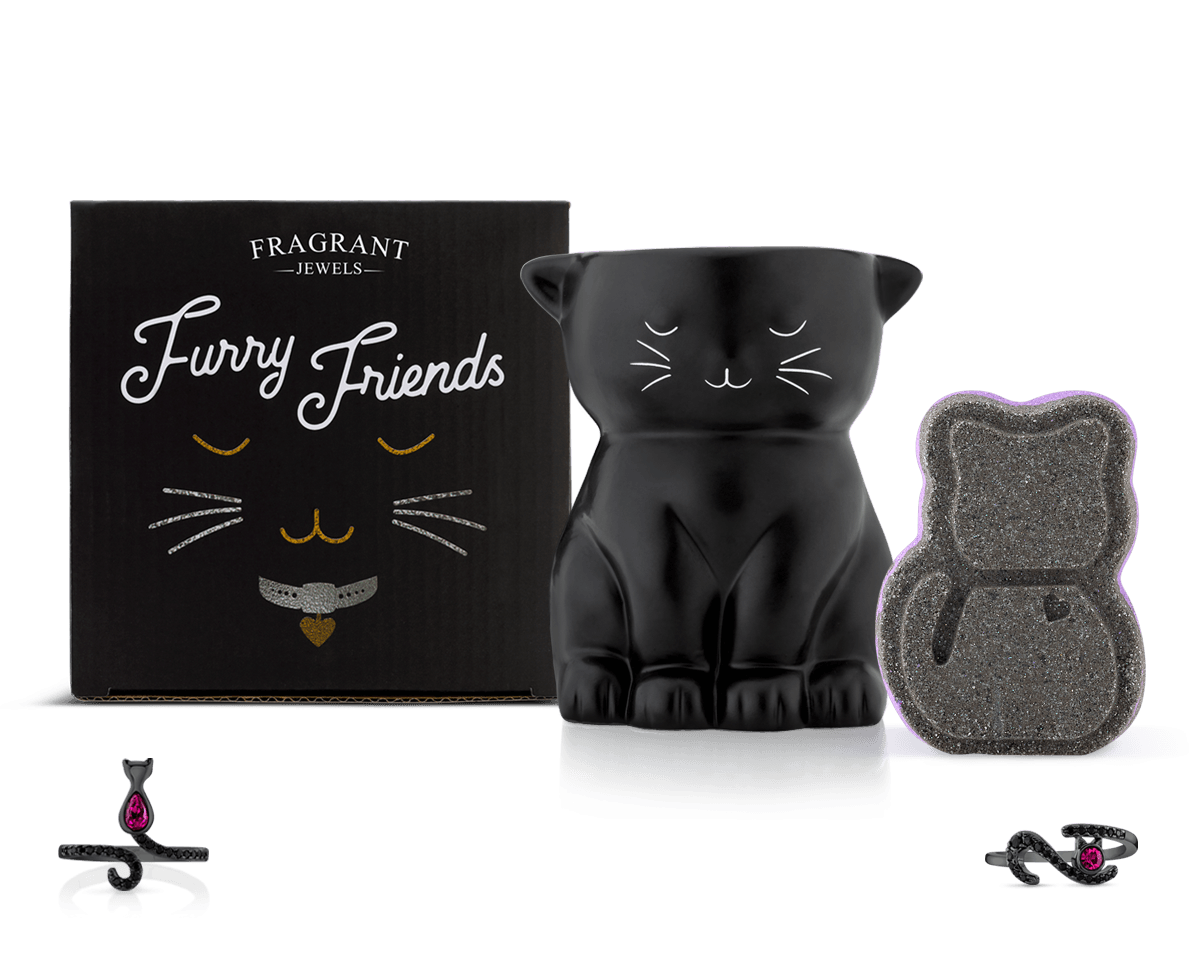Fragrant jewels cat candle deals