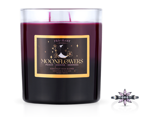Moonflowers - Jewel Candle
