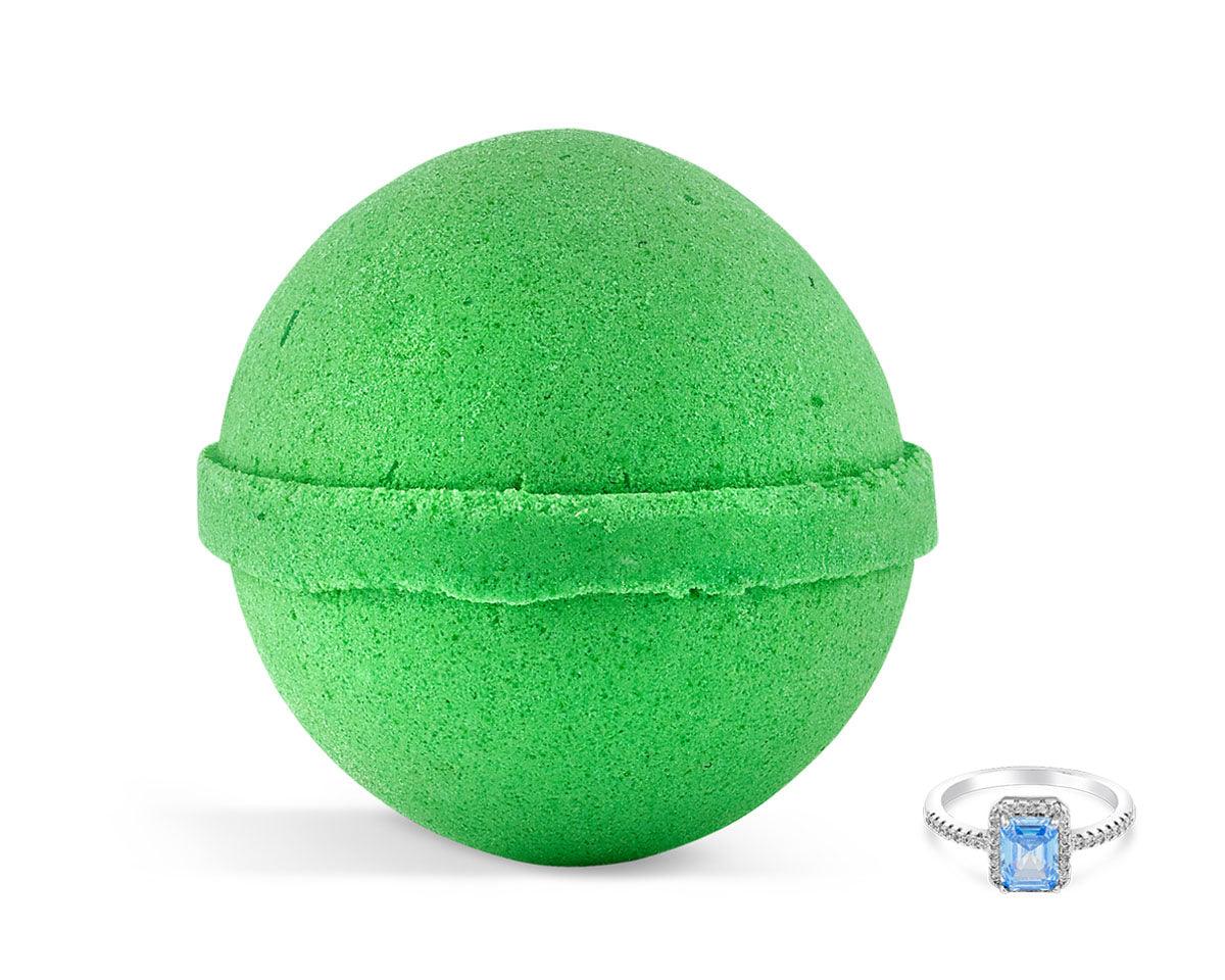 Green shop bath bomb