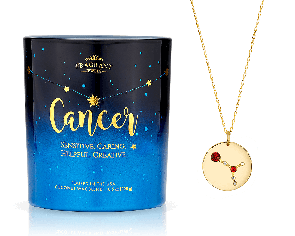Cancer - Zodiac Collection - Jewel Candle