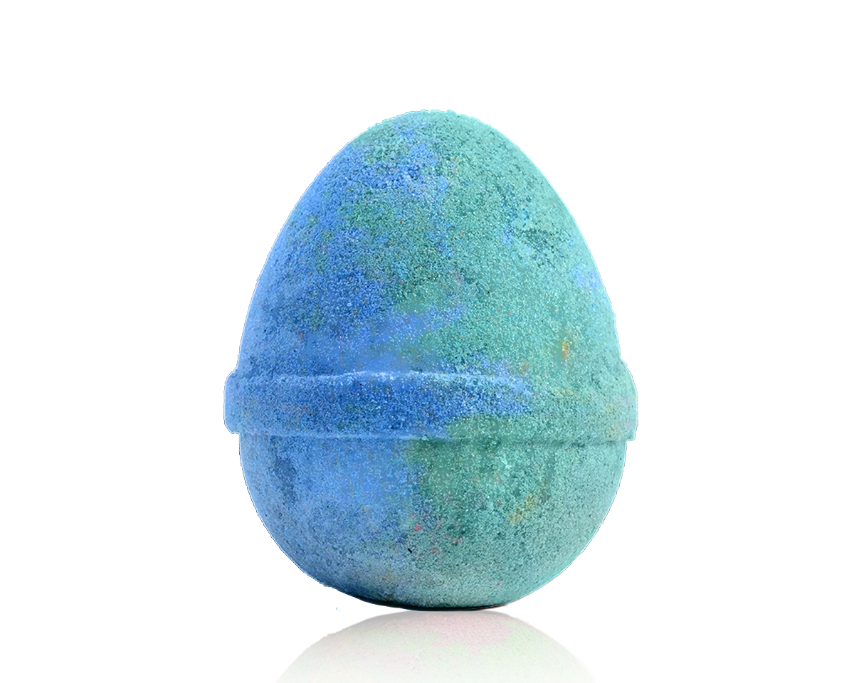 Easter Egg - Tiffany Blue & Blue - Bath Bomb