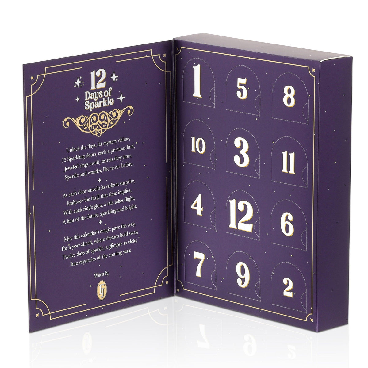 12 Days of Sparkle - Jewelry Advent Calendar (Size Range)