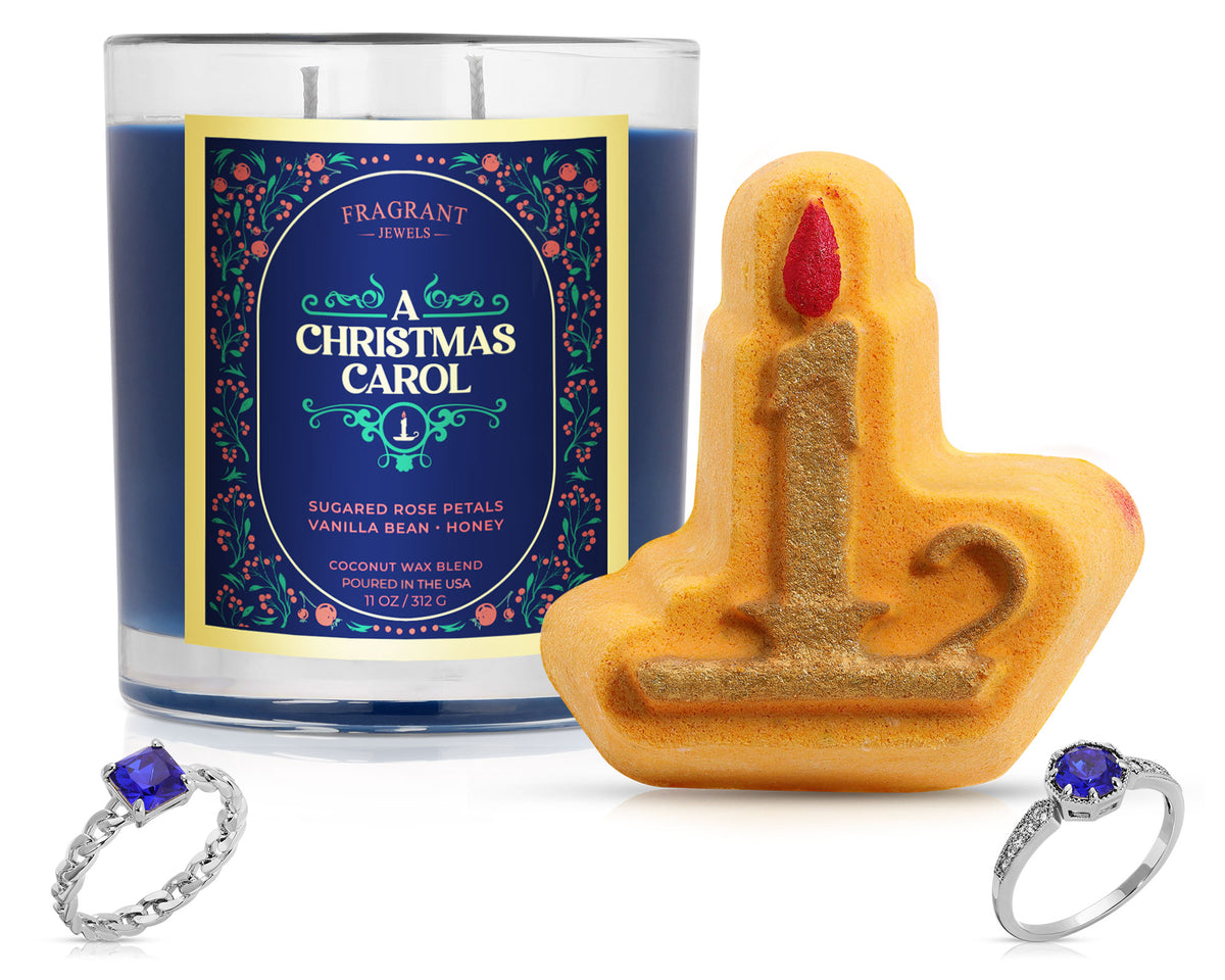 A Christmas Carol - Candle and Bath Bomb Set