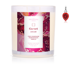 January Garnet Birthstone Charm - Jewel Candle
