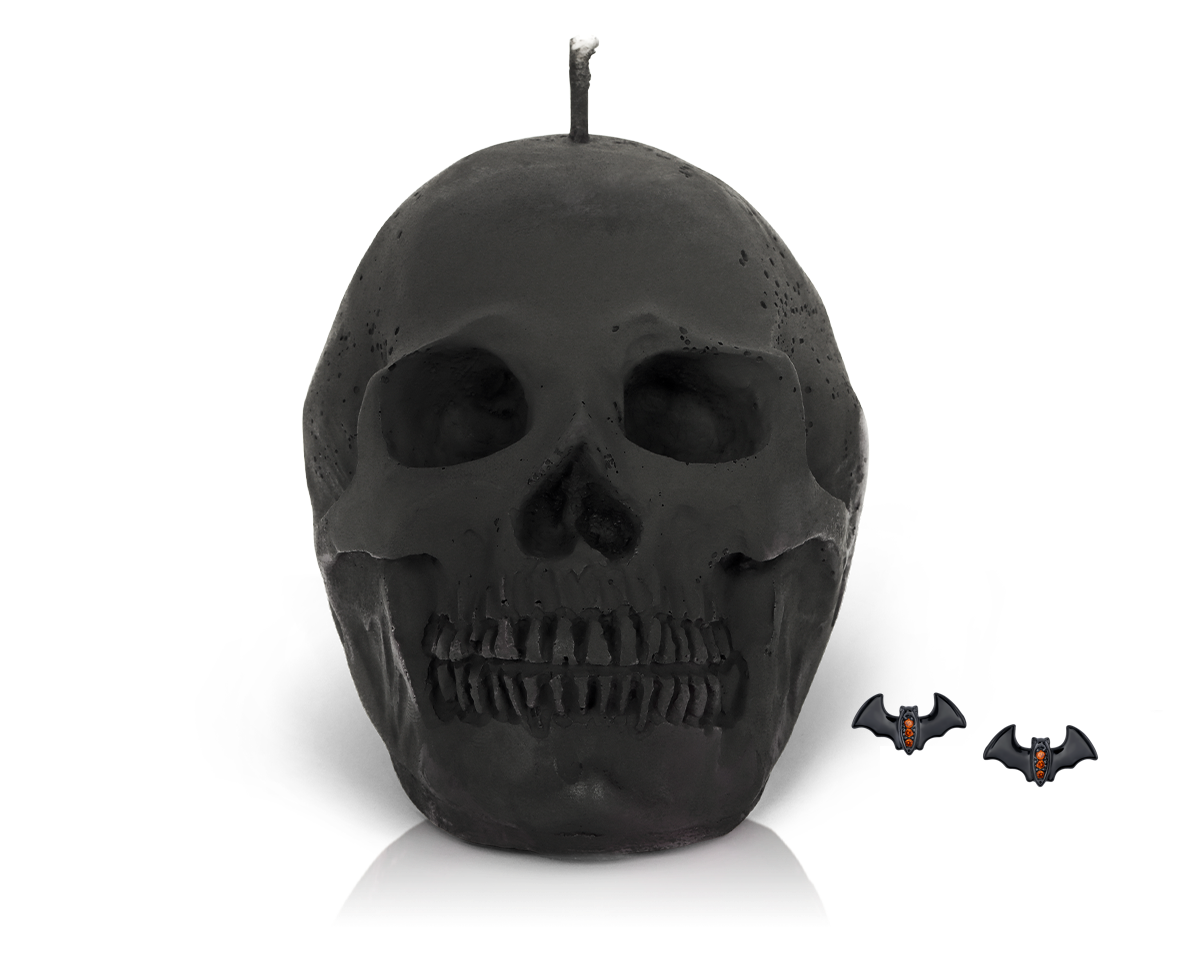 Weeping Skull Pillar Candle -  Limited Edition Deep Sleep Collection