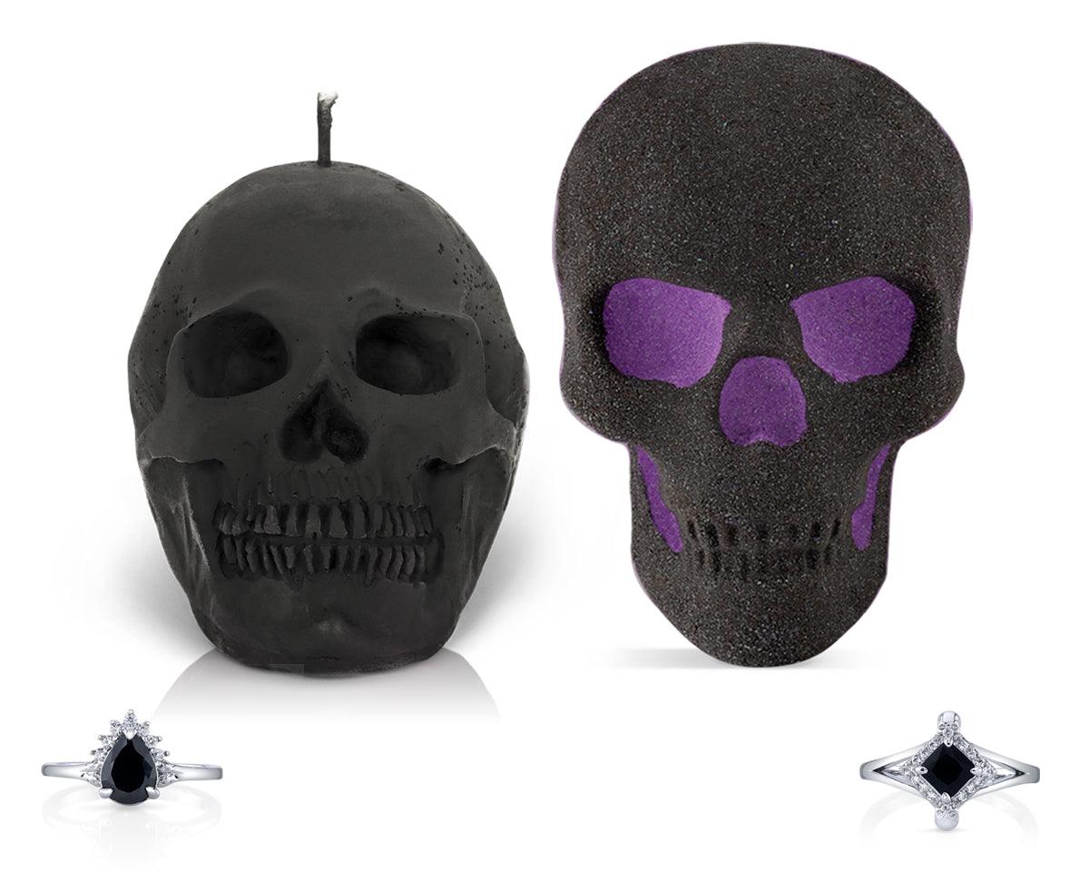 Deep Sleep - Pillar Candle and Bath Bomb Set