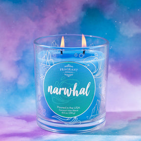 Narwhal - Fairytale Collection - Candle and Bath Bomb Set
