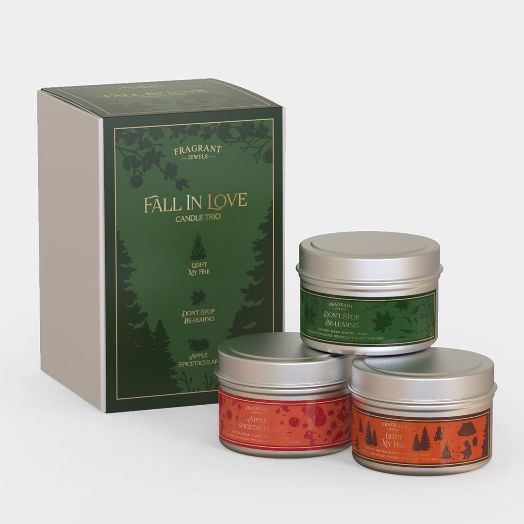 Fall in Love Candle Gift Set