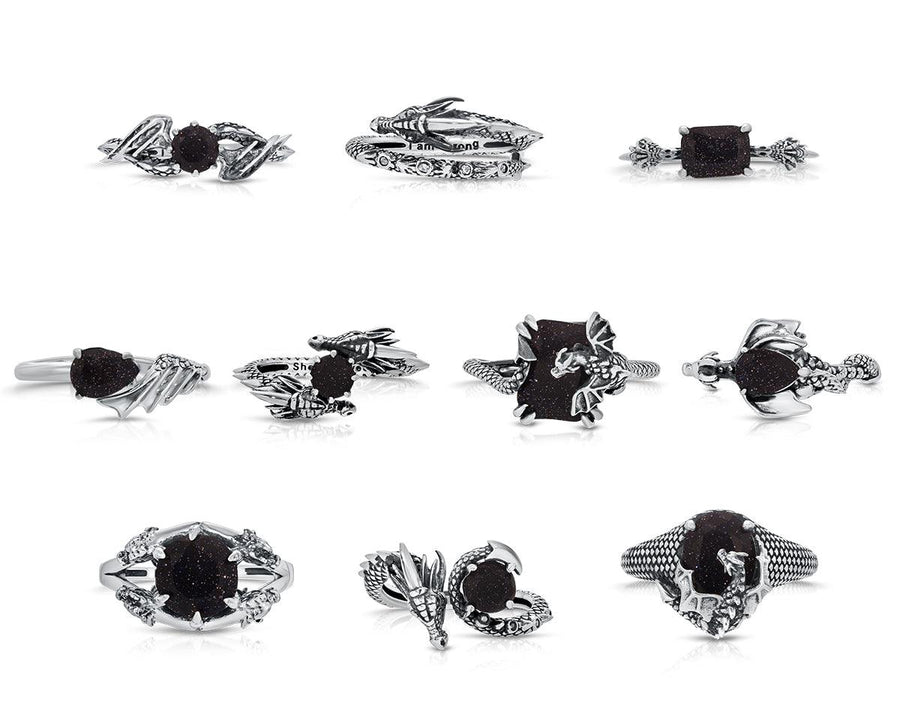 Fierce Dragon Candle Jewelry Box