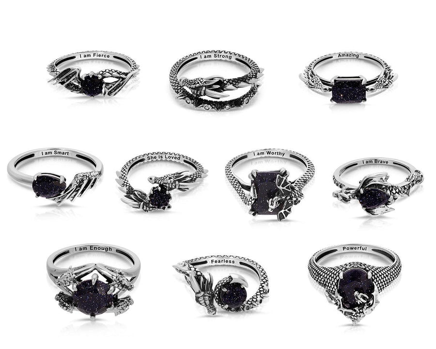 Fierce Dragon Candle Jewelry Box