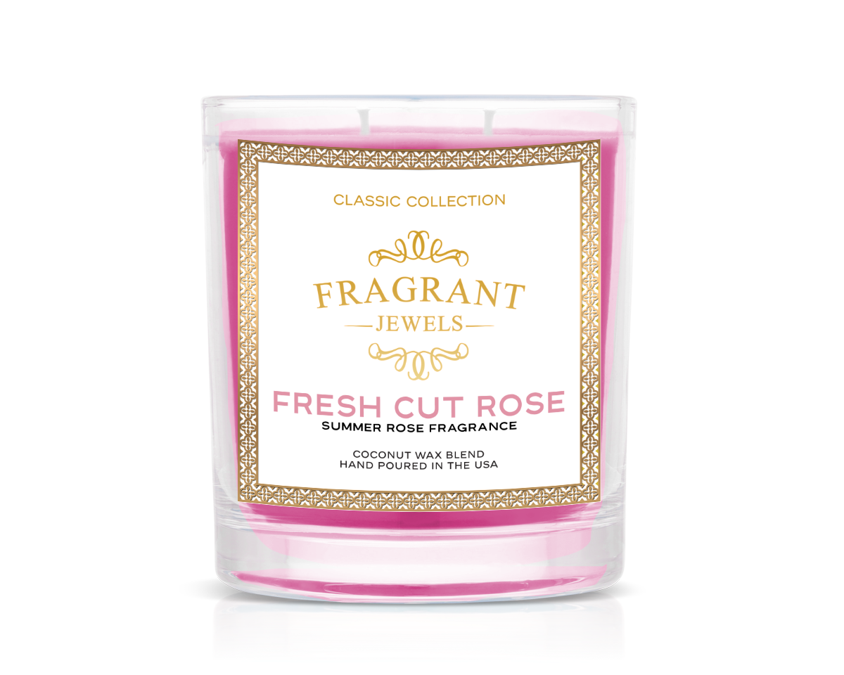 Fresh Cut Rose - Candle (without Jewelry)