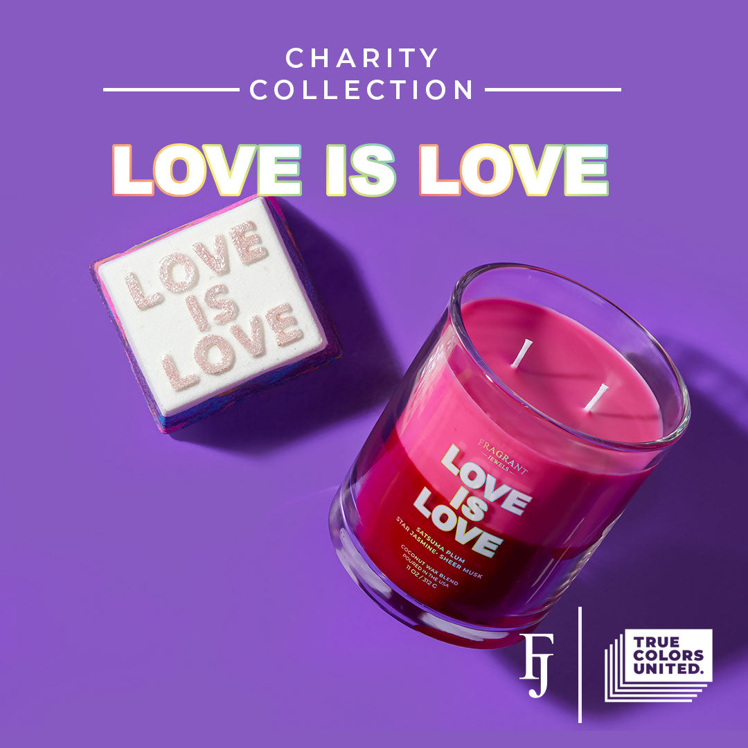 Love is Love - Candle and Bath Bomb Set