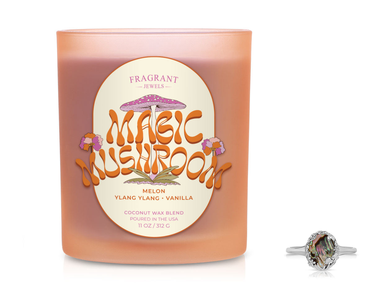 Magic Mushroom - Jewel Candle
