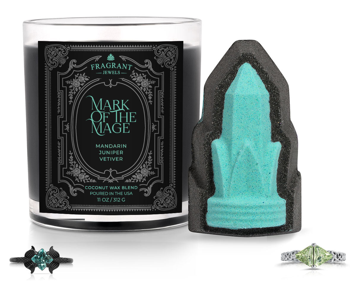 Mark of the Mage - Candle and Bath Bomb Set