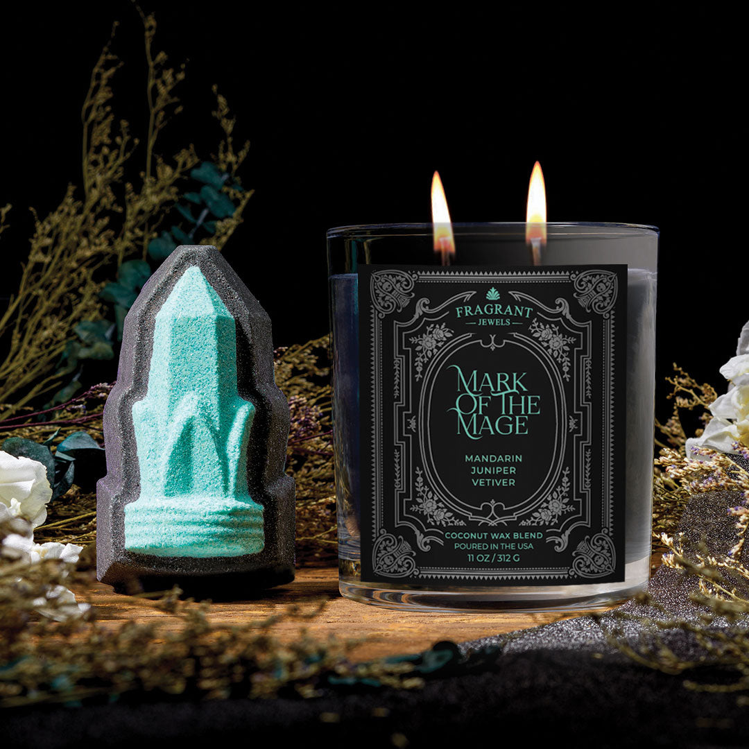 Mark of the Mage - Candle and Bath Bomb Set