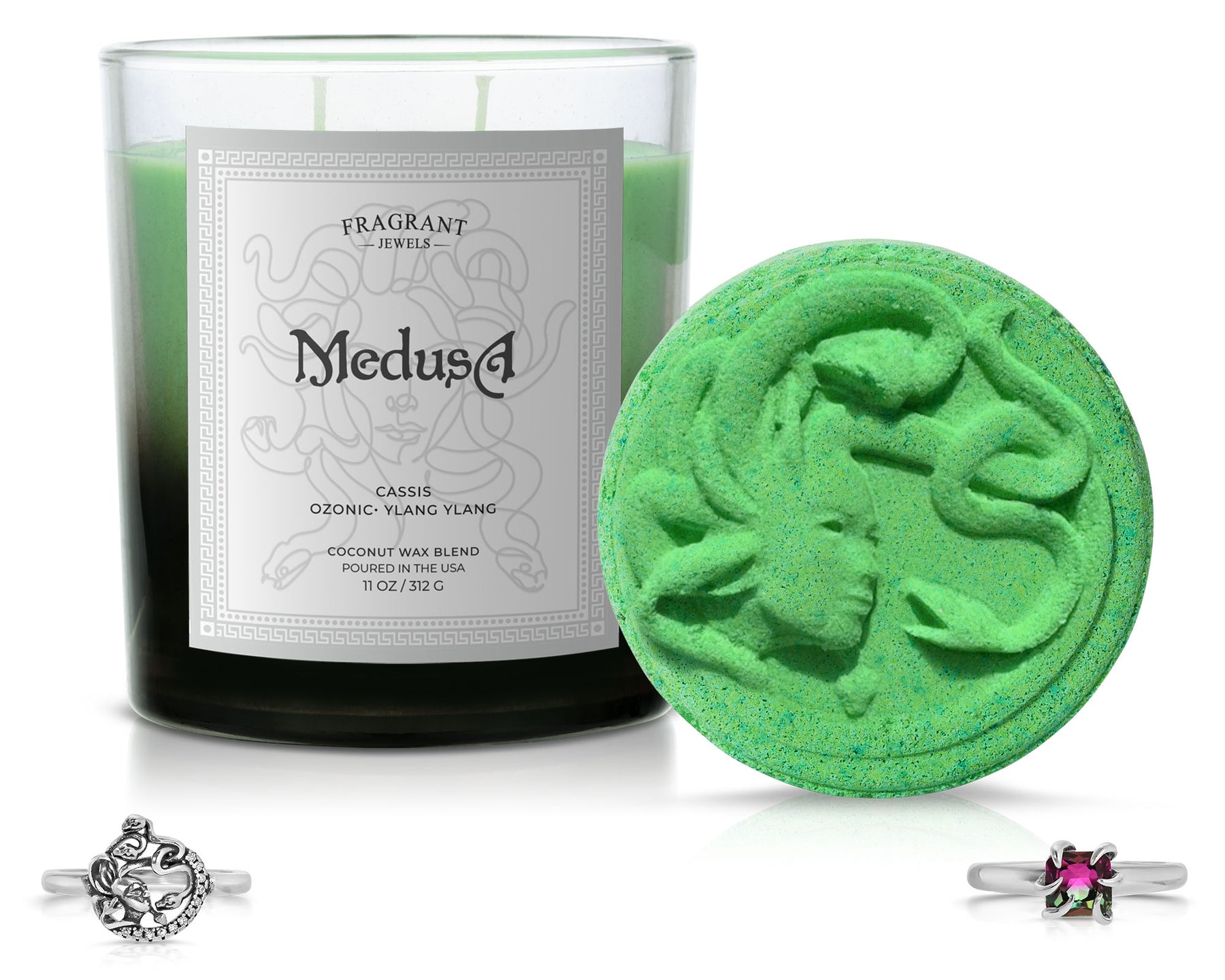 Medusa - Jewel Candle