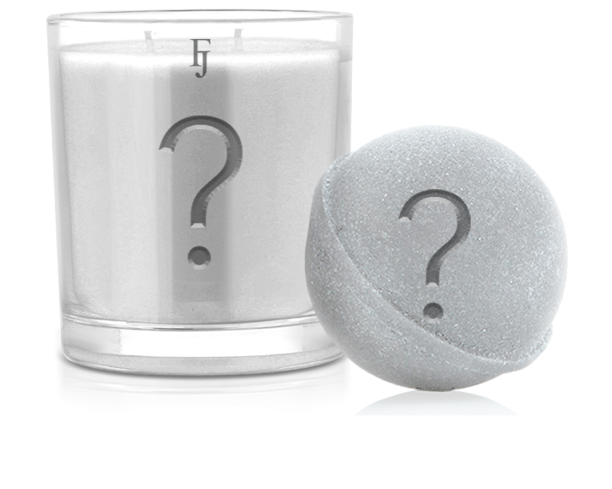 Mystery Candle and Bath Bomb Bundle - 2-Piece Set (Without Jewelry)