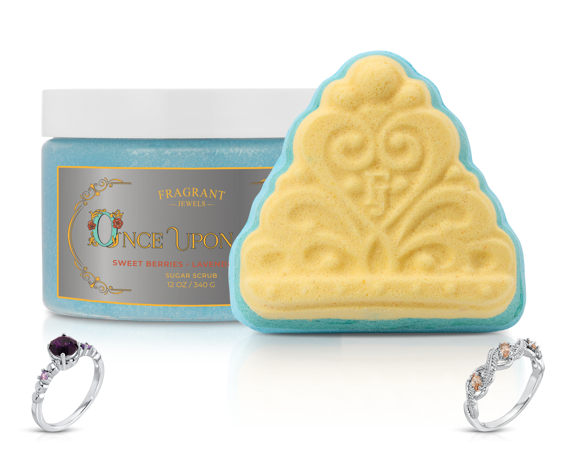 Once Upon a Time - Bath Bomb and Body Scrub Set