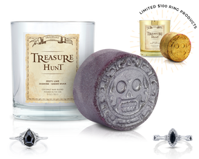 Treasure Hunt - Candle and Bath Bomb Set