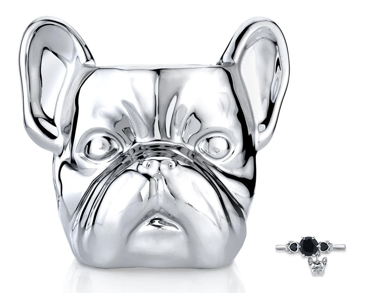 French Bulldog - Furry Friends Collection - Jewel Candle