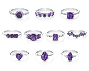 Amethyst - February Birthstone Collection - Bath Bomb