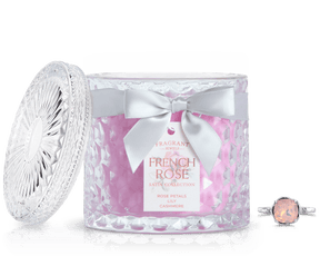 French Rose - Satin Collection - Jewel Candle