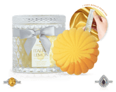 Italian Lemon - Satin Collection - Candle and Bath Bomb Set