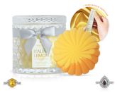 Italian Lemon - Satin Collection - Candle and Bath Bomb Set