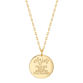 Aries - Zodiac Pendant