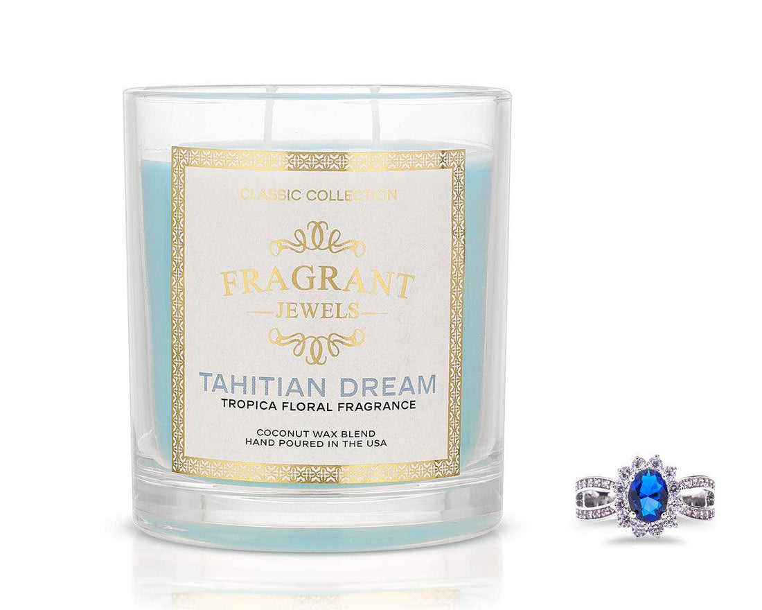 Jewel Candles Candles with Rings Inside Fragrant Jewels