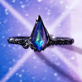 Black bath store bomb with ring