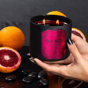 Wicked: Blood Orange - Candle and Bath Bomb Set